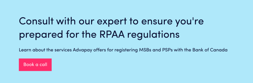 Consult with our expert to ensure you're prepared for the RPAA regulations