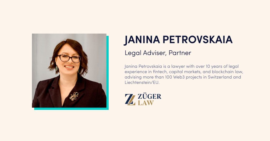 Janina Petrovskaia, Online webinar: Online Webinar Crypto Services Beyond MiCAR MSB (Canada) and SRO (Switzerland)