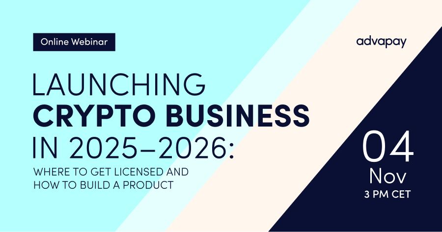 Launching crypto business webinar