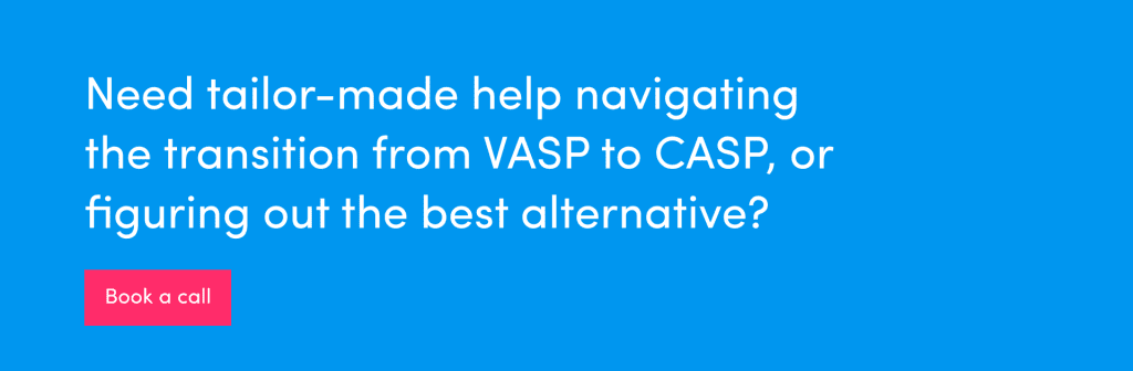 Need tailor-made help navigating the transition from VASP to CASP, or figuring out the best alternative